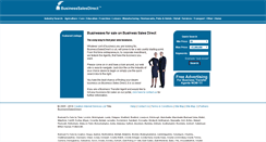 Desktop Screenshot of businesssalesdirect.co.uk